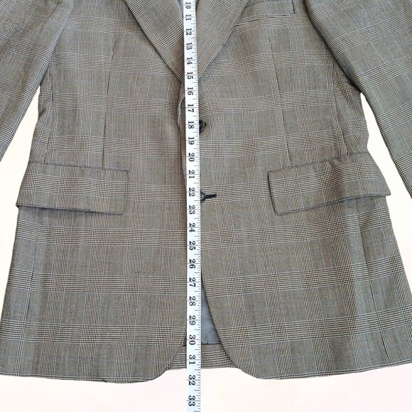 Hart Schaffner Marx Baskin Classic Pure Virgin Wool Men 3Piece Plaid Blazer Suit - Picture 6 of 16